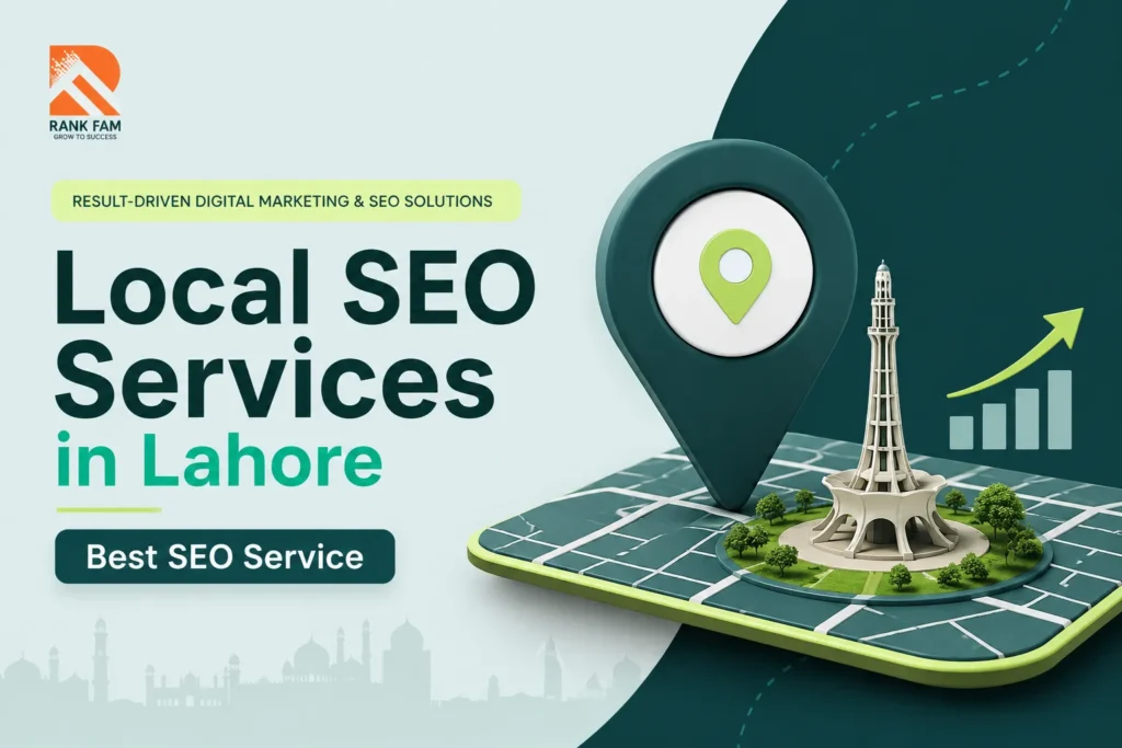 Local SEO services in Lahore for better search visibility
