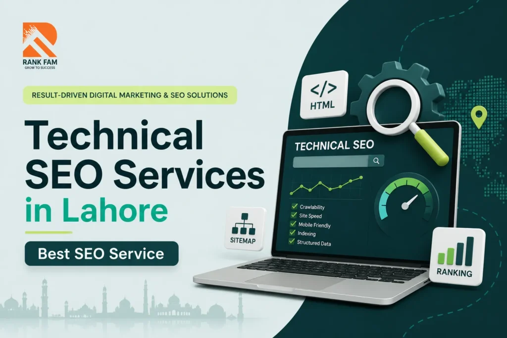 Technical SEO services in Lahore for better website performance