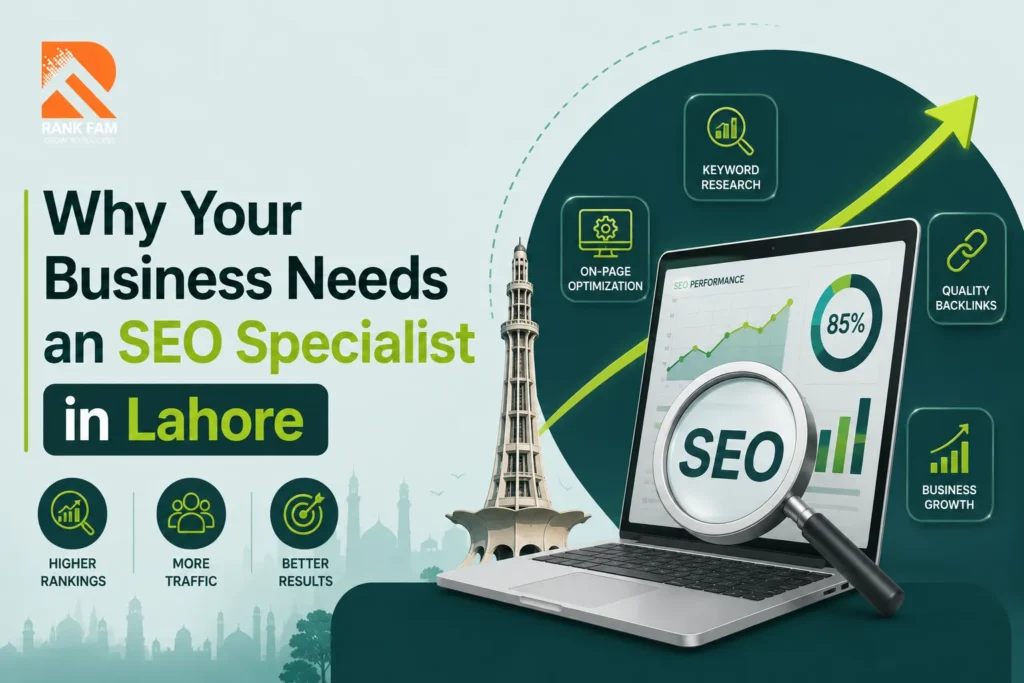 SEO Specialist in Lahore