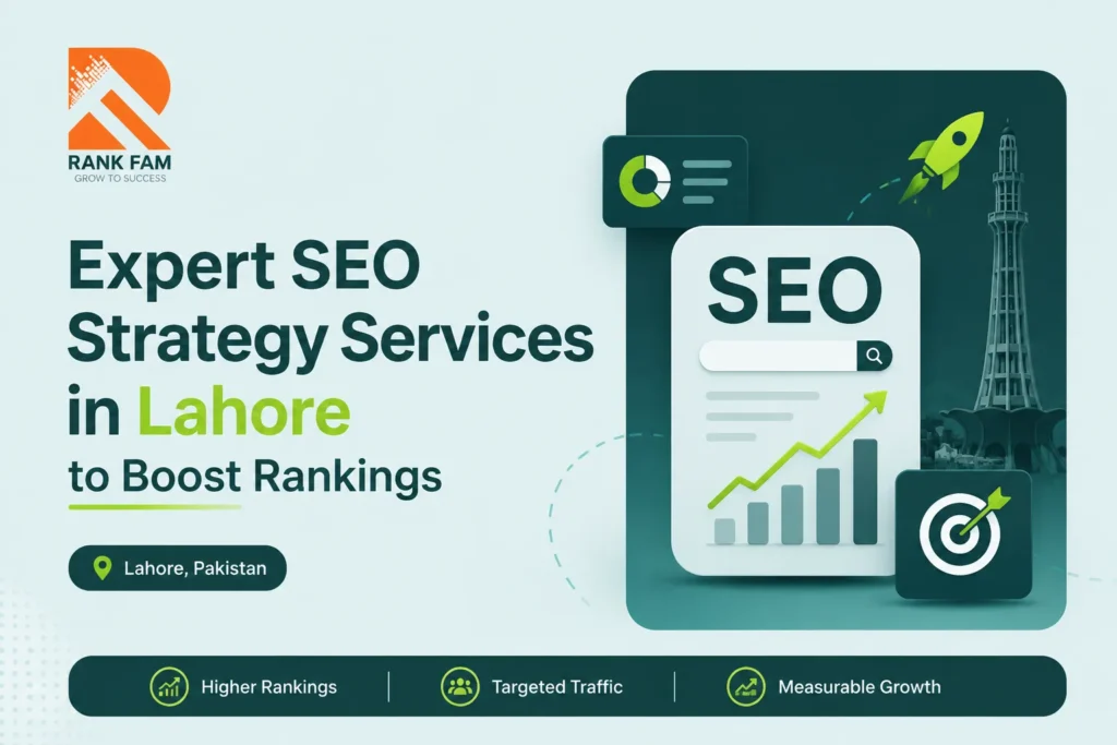 SEO Strategy Services in Lahore