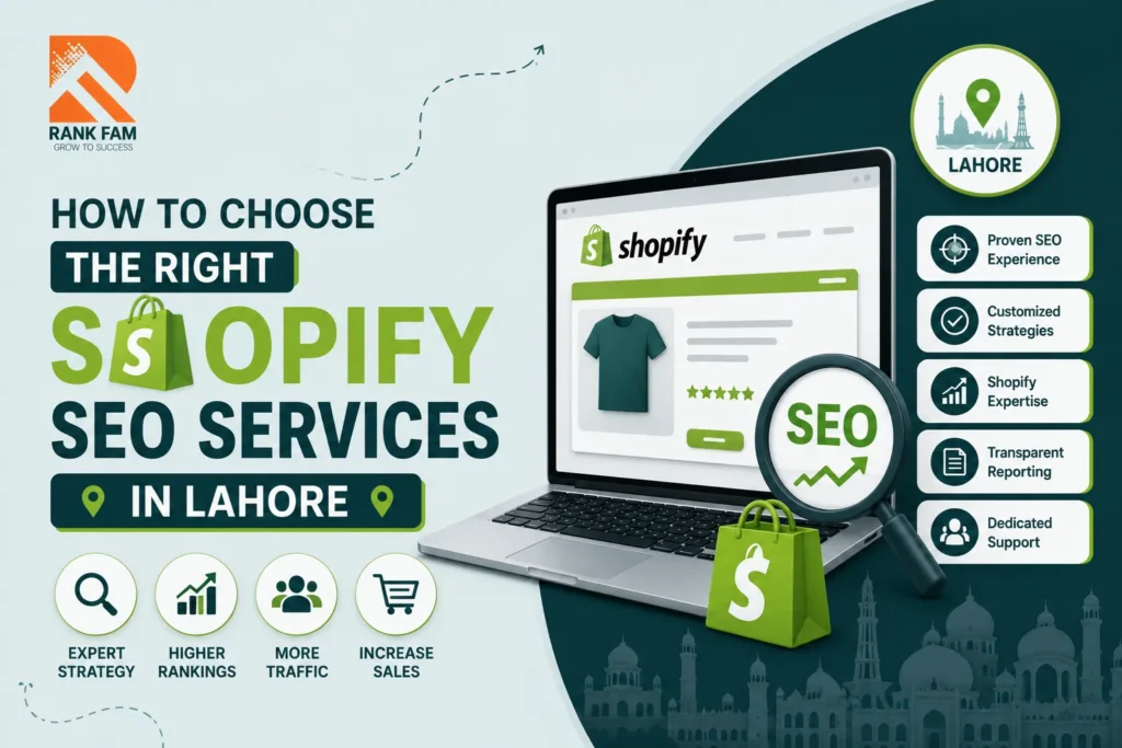 Shopify SEO Services in Lahore