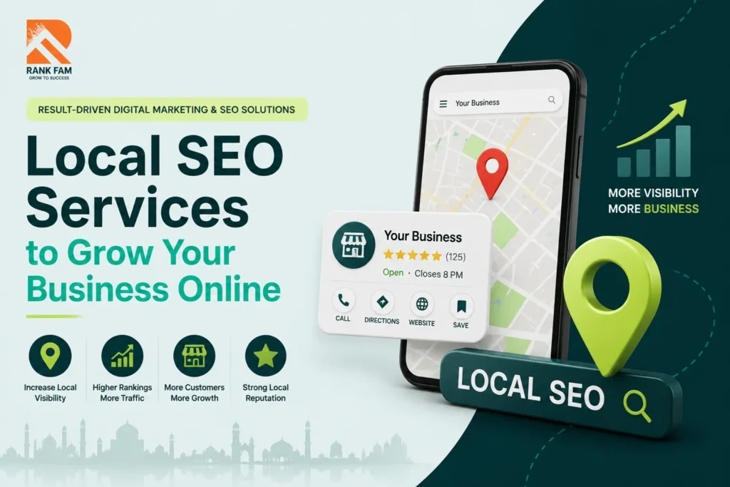 Local SEO services to grow your business online