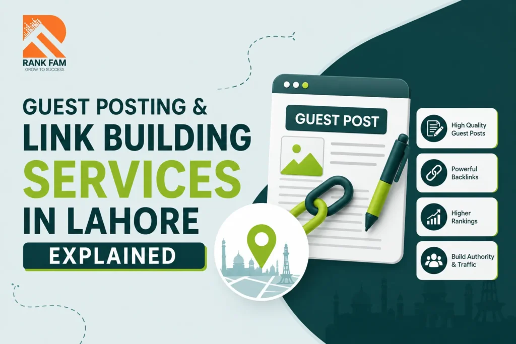 Guest Posting and Link Building Services in Lahore