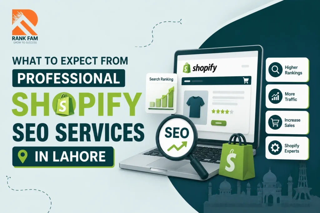 Shopify SEO Services in Lahore